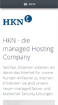 Mobile Screenshot of hkn.de