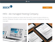 Tablet Screenshot of hkn.de